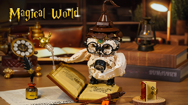 Amazon.com: MOC Magic Owl Animal Building Set- Compatible with