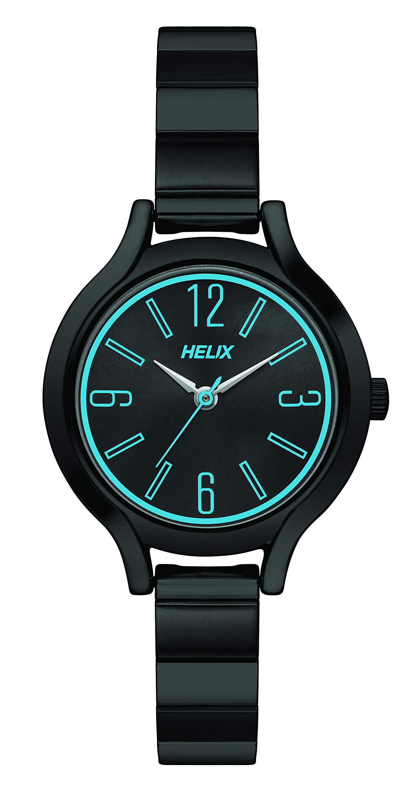 Helix Analog Black Dial Womens Watch-TW027HL18 (B08X3NY7YJ) Amazon Price History, Amazon Price Tracker