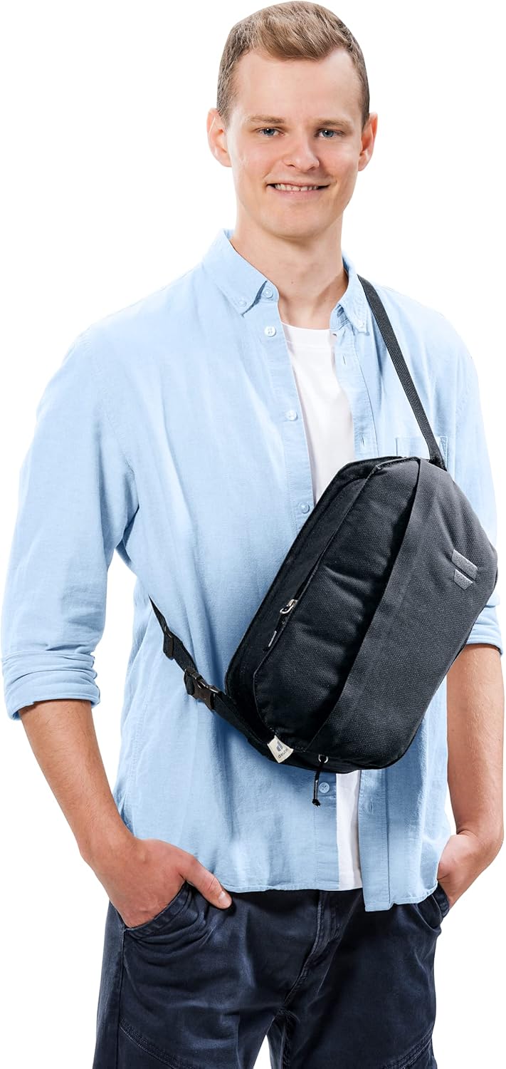 Deuter Passway 4+1 Crossbody Lifestyle 5 Liter Hip Bag/Fanny Pack with Expandable Volume for Travel & Everyday