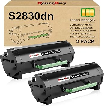 S2830dn S2830 Toner Cartridge Replacement for Dell S2830