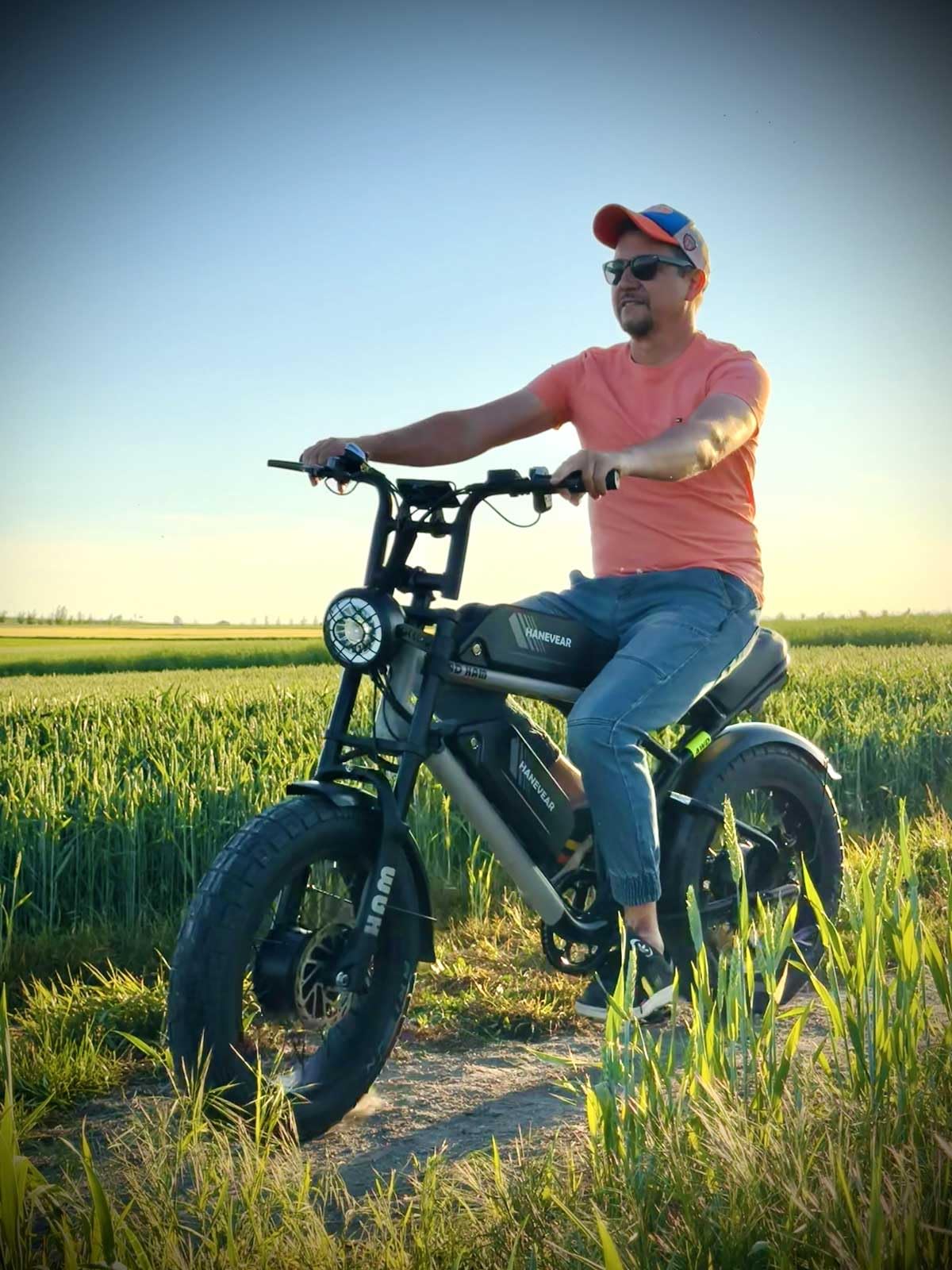 Bici Elettrica Uomo, Bicicletta Elettrica da Doppio Motore 160NM | 2*18Ah 48V Batteria al Litio, Fat Bike Elettrica Off-roade Cambio 7 Velocità e Sospensione Completa, 20 Pollici Ebike per Adulti