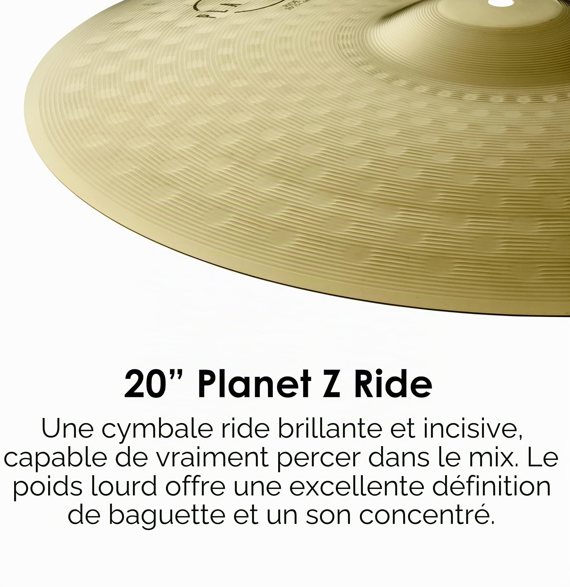 Zildjian Planet Z Ride 20" Version 2020 - Cymbale Ride