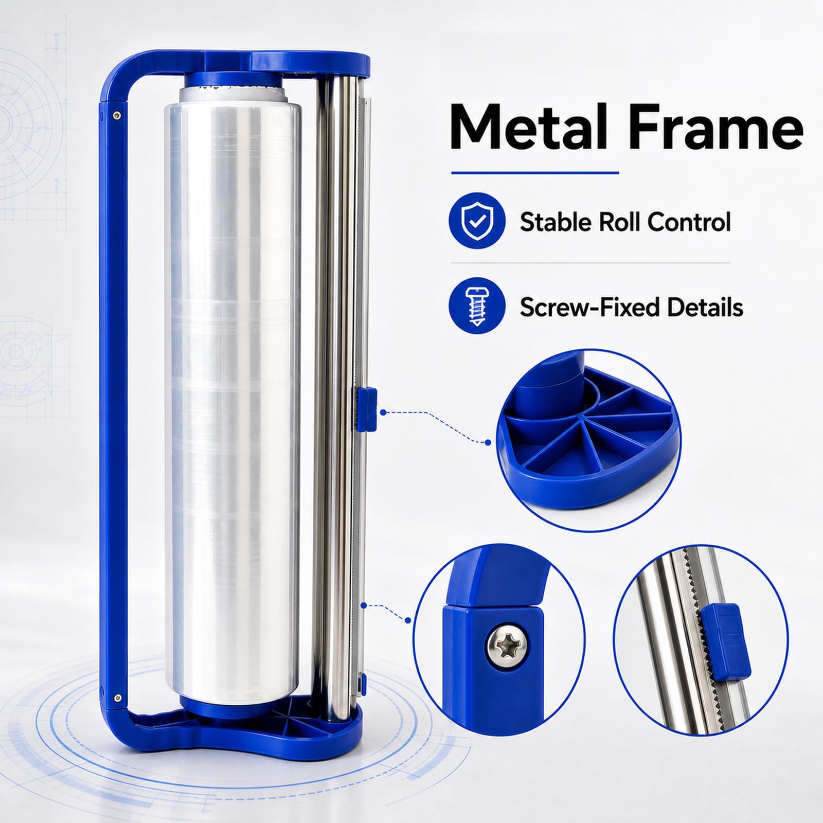 Dispensador de Film Estirable, Dispensador de Película Estirable Industrial