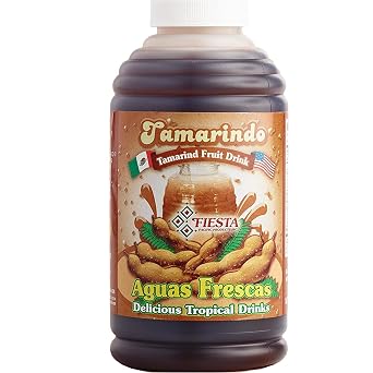 Fiesta Tamarindo Drink Concentrate 16oz Bottle Tamarindo، 6 Pack