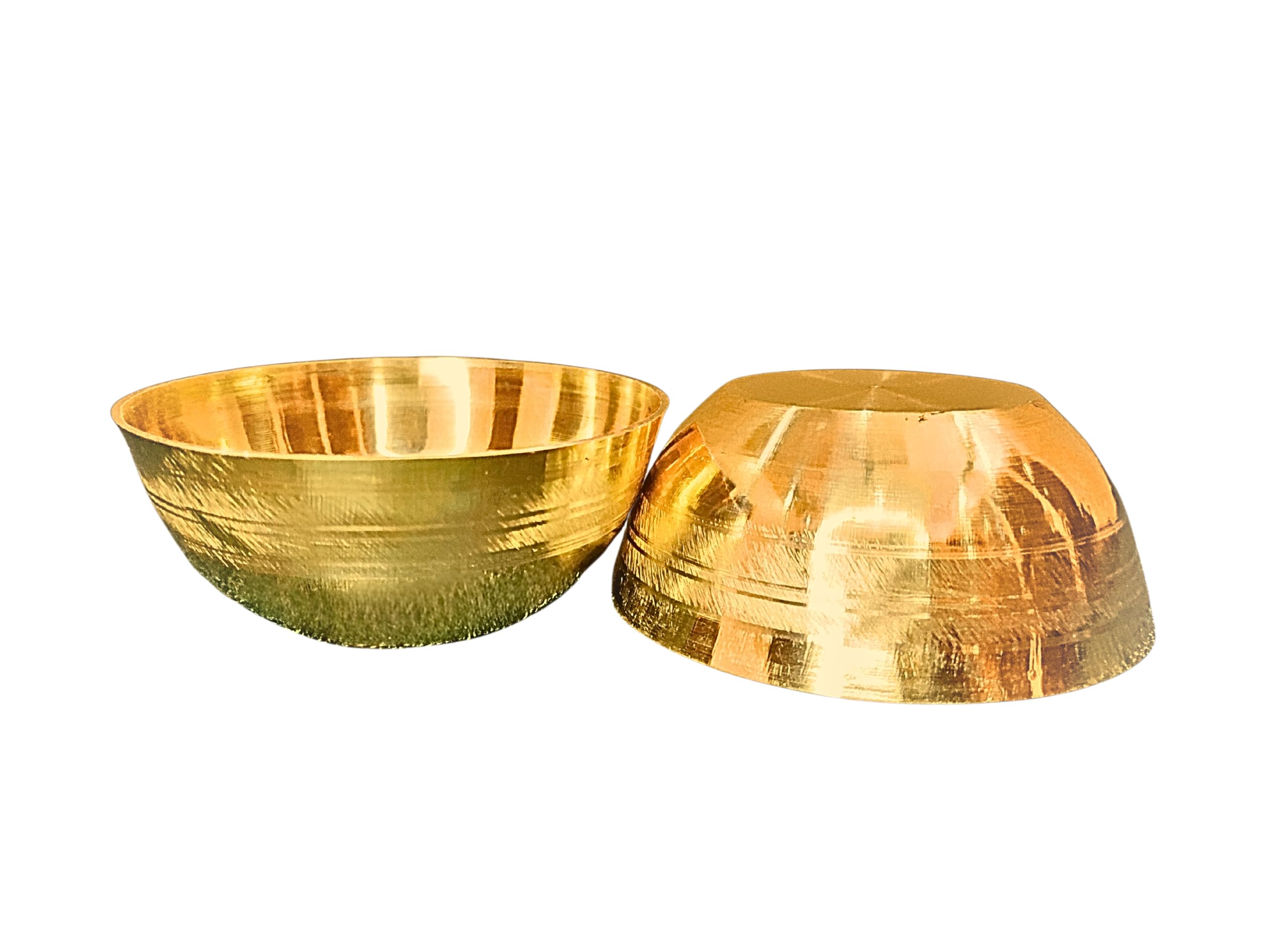 Kansa Bronze Bowls - Traditional Indian Servingware -7