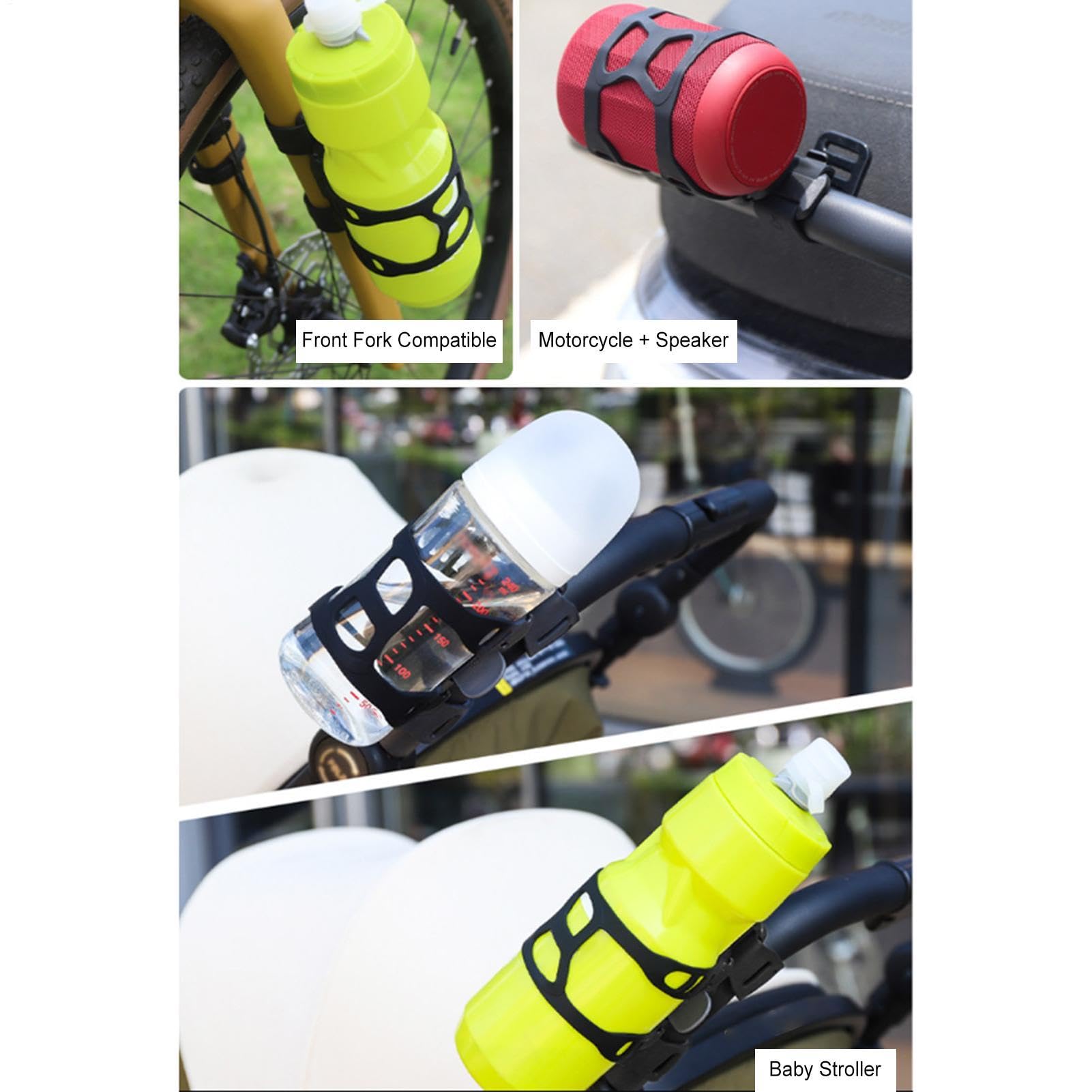 Mountainbike Trinkflaschenhalter Magnetisch Universal Stoßfest Verstellbar