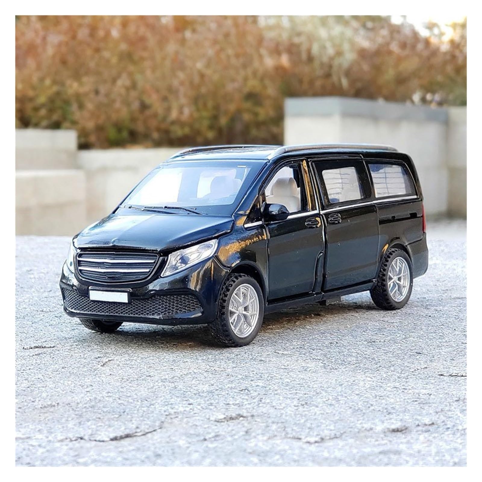 BANKOTO Diecast Car 1:32 For Benz V260 MPV Diecast Metal Alloy Car Model Collection Collectible(A)