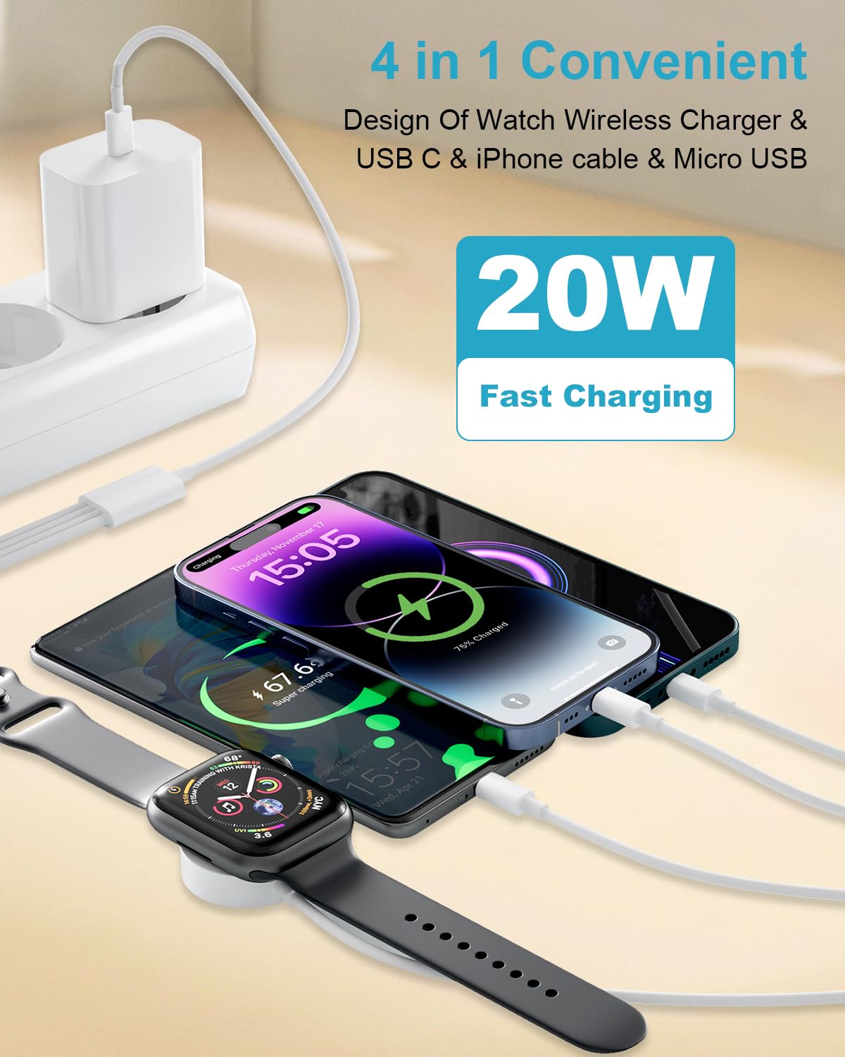 In Iwatch Charger For Apple Watch And Iphone Desertcart INDIA