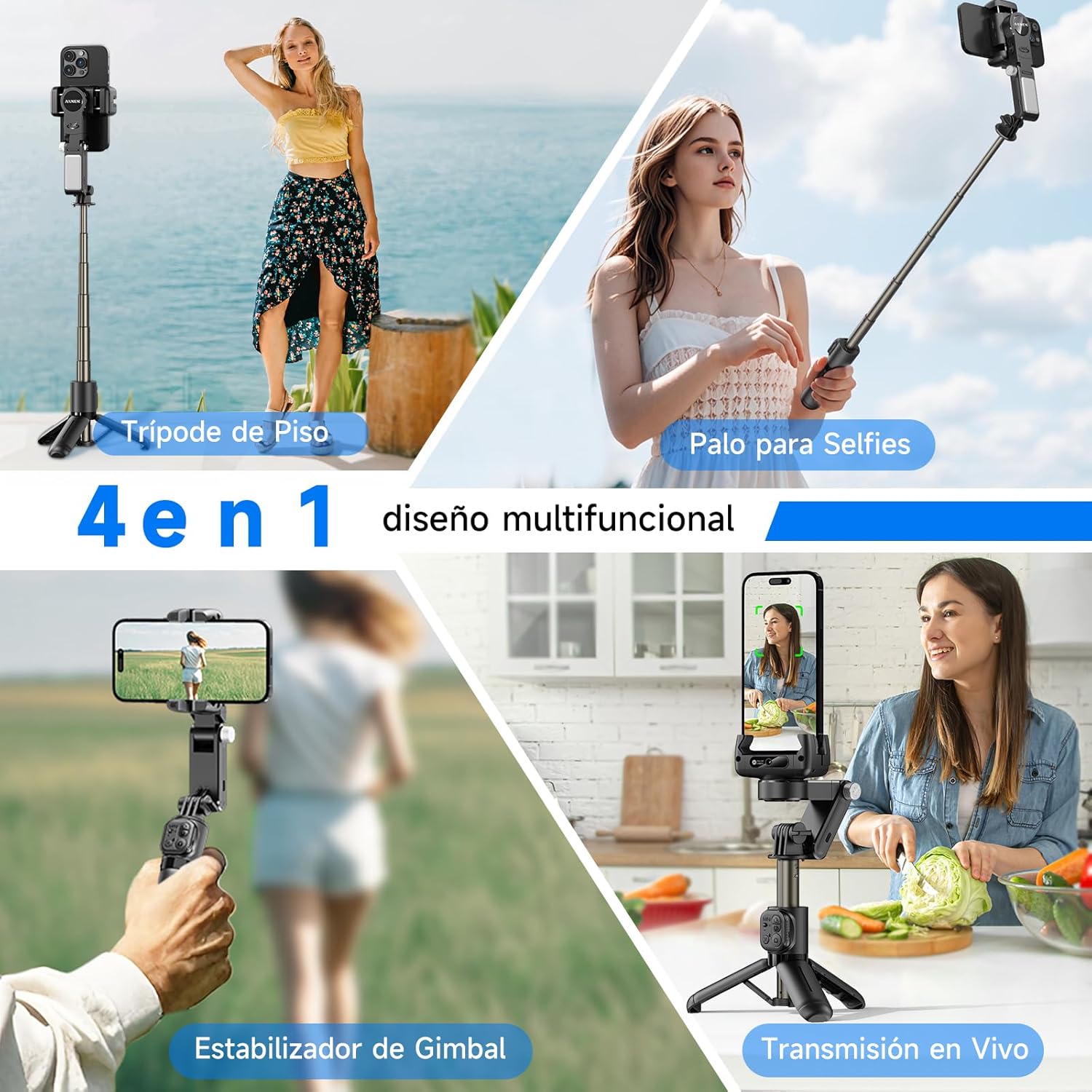 AXNEN Q19 4-in-1 Multifunctional Design