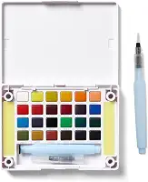 Aquarela em Pastilha KOI Sakura 24 Cores