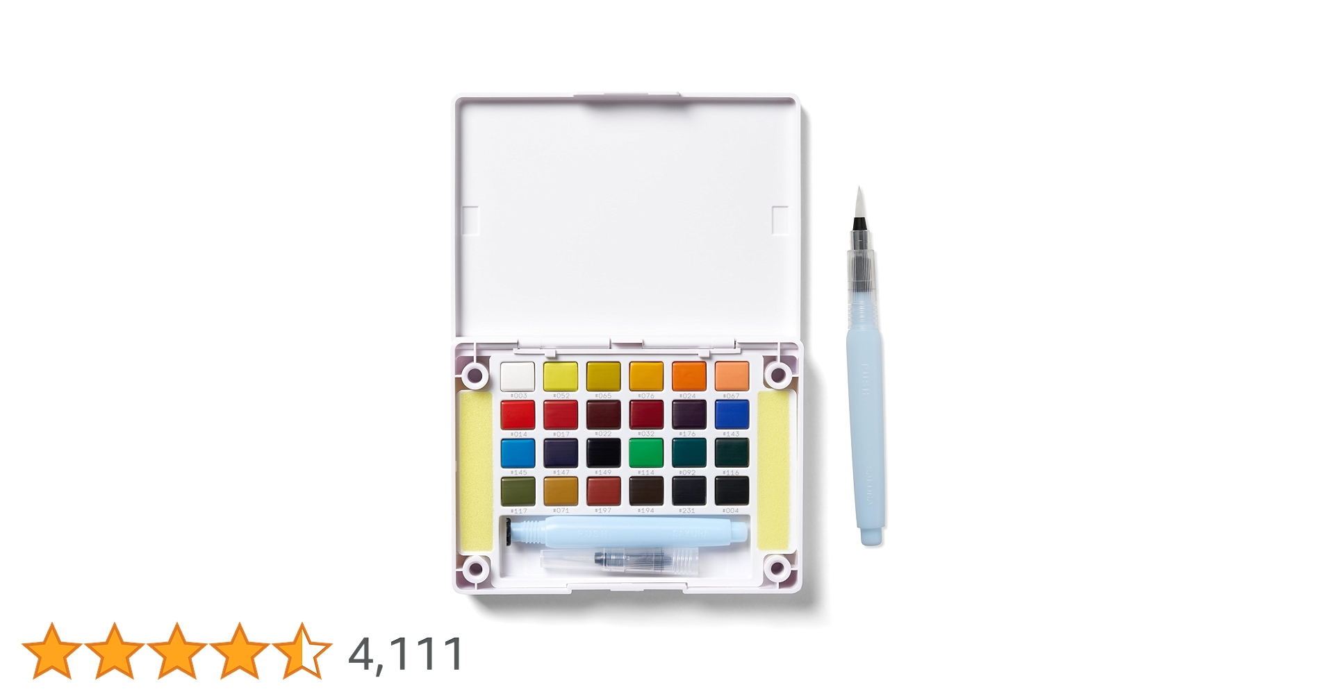 Amazon.co.jp: サクラコイ 水彩フィールド 36色スケッチセット