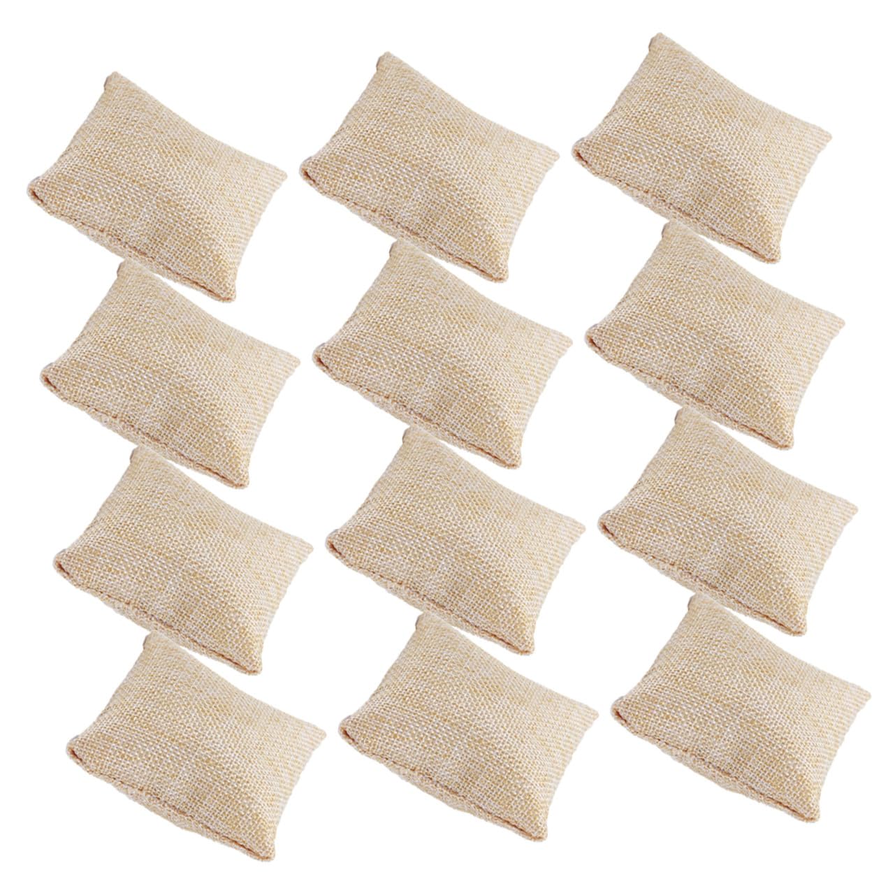 Coussin lin présentoir bijoux montre bracelet petit organisateur accessoires