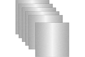 6 Pack 5052 Aluminum Sheets: Thin, Flat, and Precise for Versatile Crafting and Industrial Applications