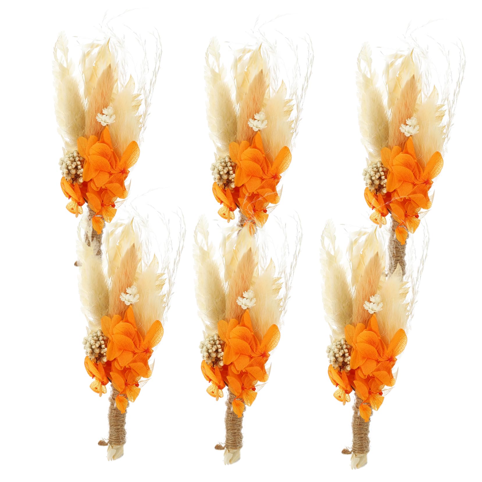 Alipis 3 Pièces 6 Fleur Préservée Fleurs Préservées Décor D'hortensia Bouquet De Fleurs Séchées Plante D'hortensia Fleurs Vases Plantes Fleurs Séchées Naturelles