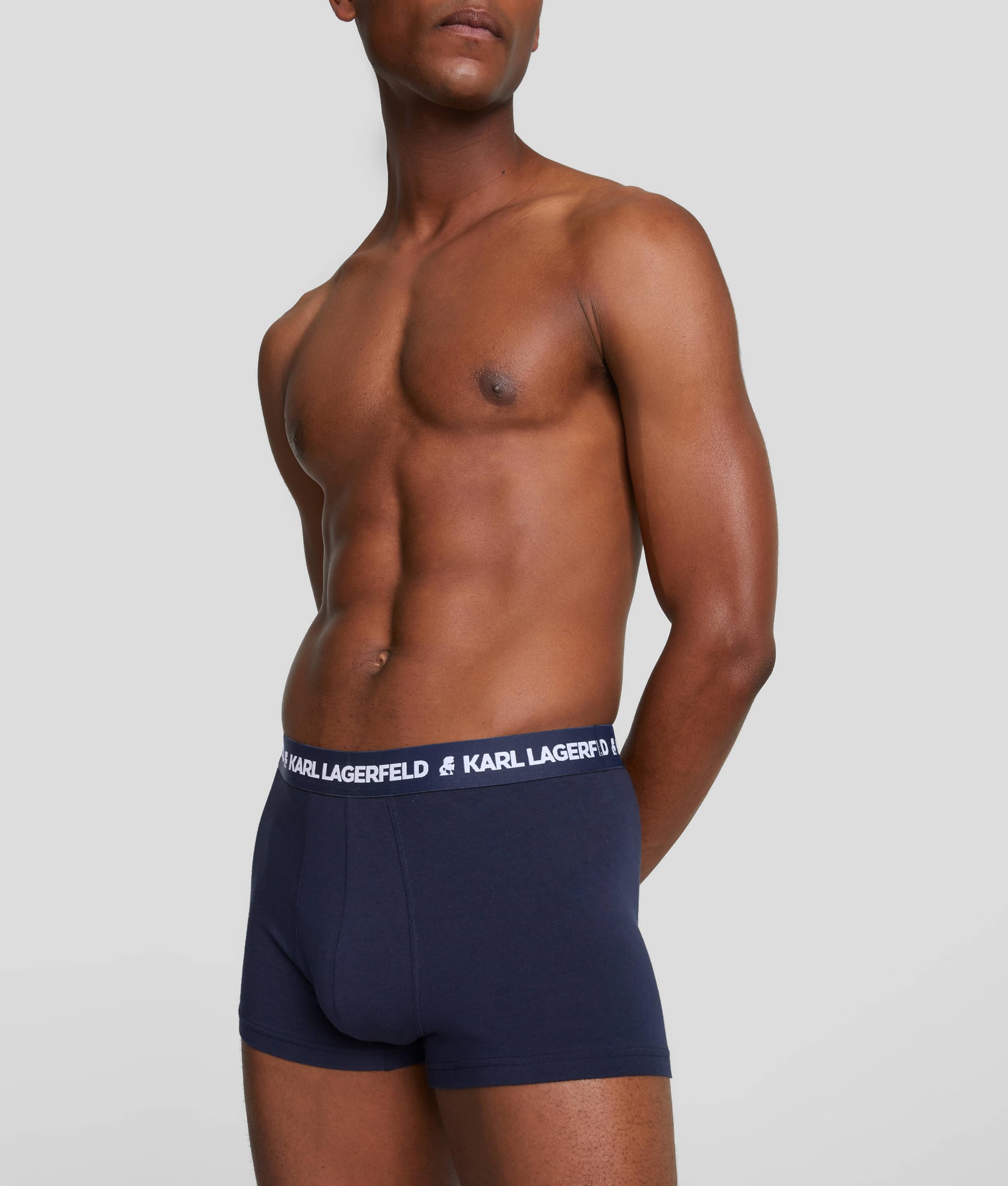 Karl Lagerfeld Herren Logo Trunk Set (3 Pack)