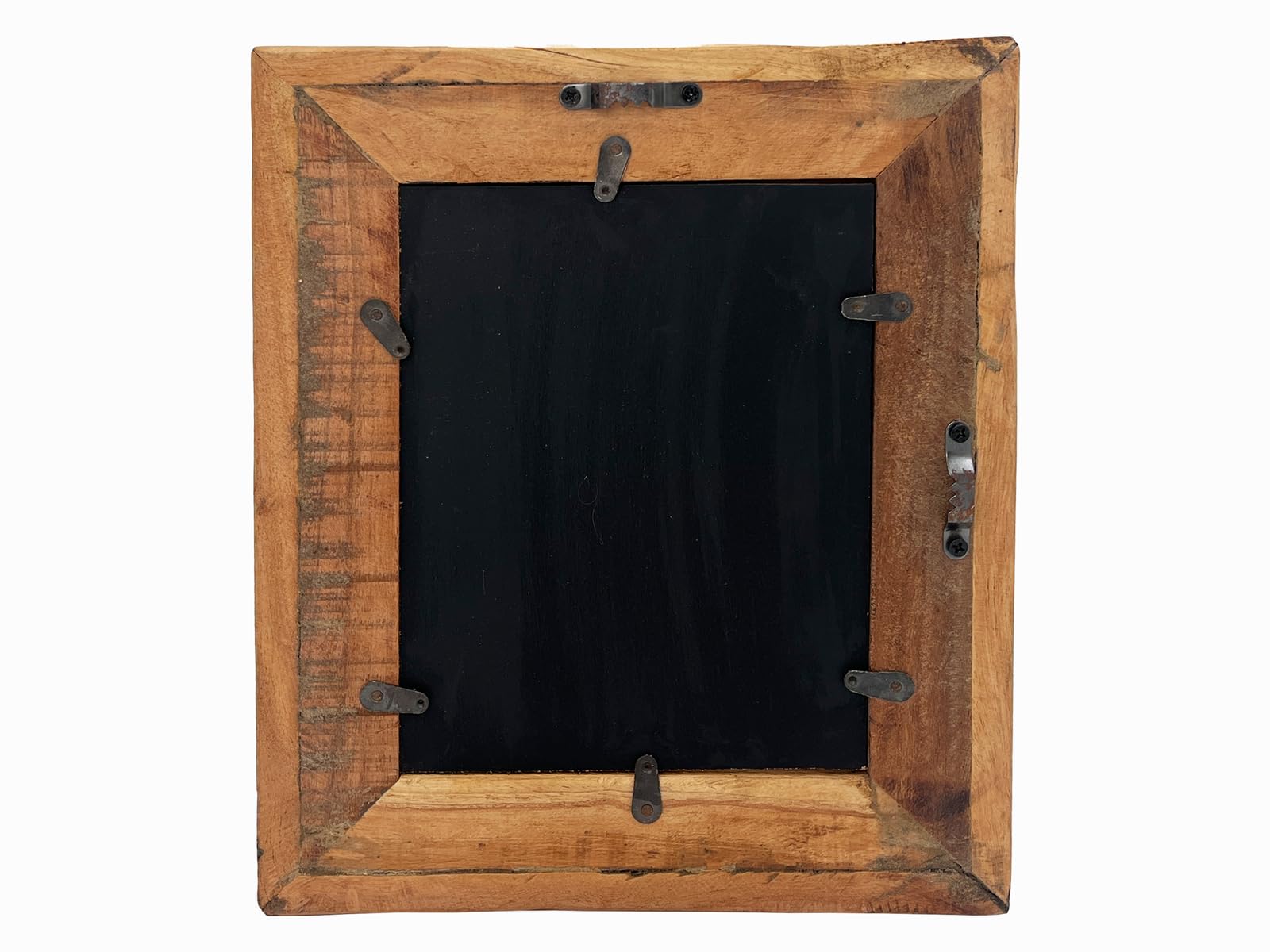 Woodkings Bilderrahmen-Set Sumatra | 3er Set aus Altholz | 3 Größen Holzrahmen Wanddeko Wohnzimmer Flur Schlafzimmer | rustikal kreativ individuell