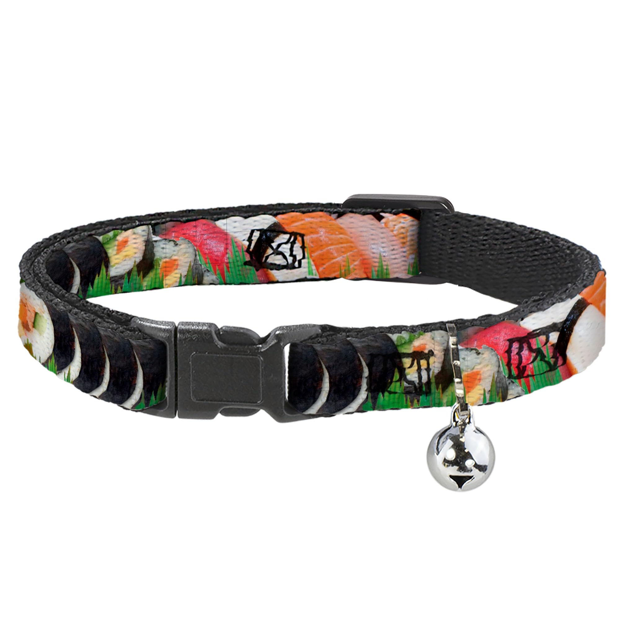 Collar de gato breakaway sushi vivid para la comodidad de tu mascota en casa