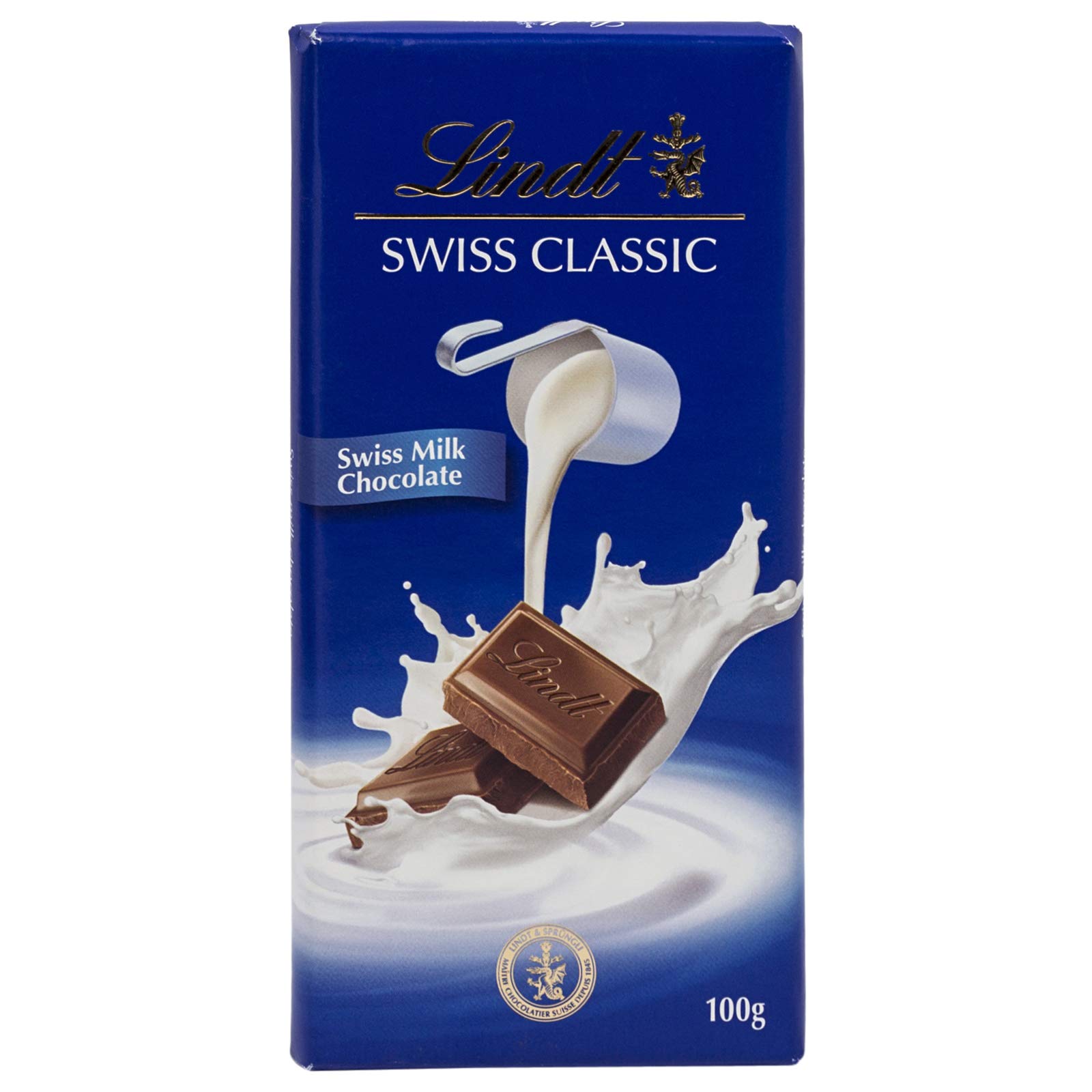 Lindt Swiss Classic Milk Chocolate 100g