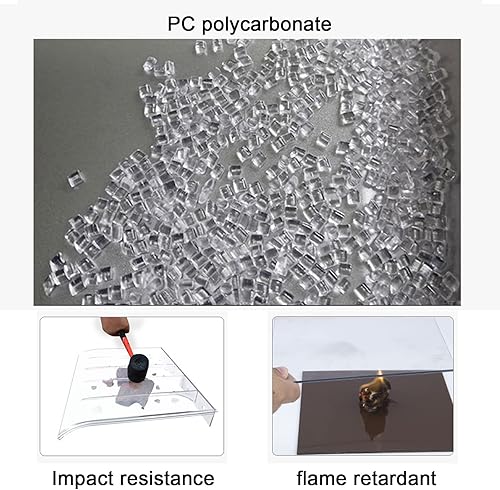 Miniatura 8 de Toldo de porche para exteriores, toldo invisible para puerta delantera, protección UV, cubierta de refugio para la lluvia, toldo para porche, toldo