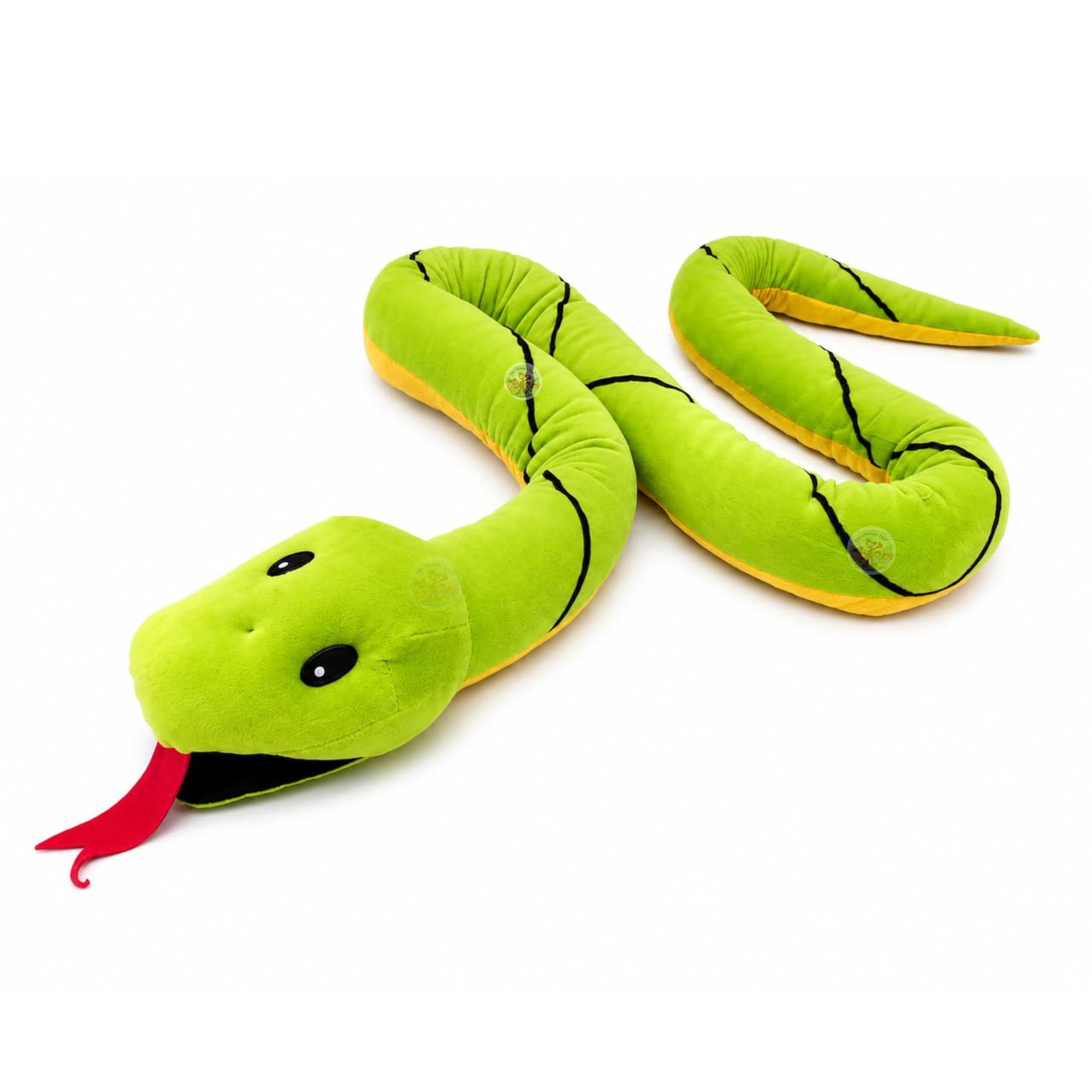 Giant Snake Soft Toy 215 CM Plush Stuffed Snake Toy | Ultra Soft Animal Plush | Long Cuddly Snake Pillow for Kids, Boys, Girls & Adults | Washable Decorative Plush Gift-image-33