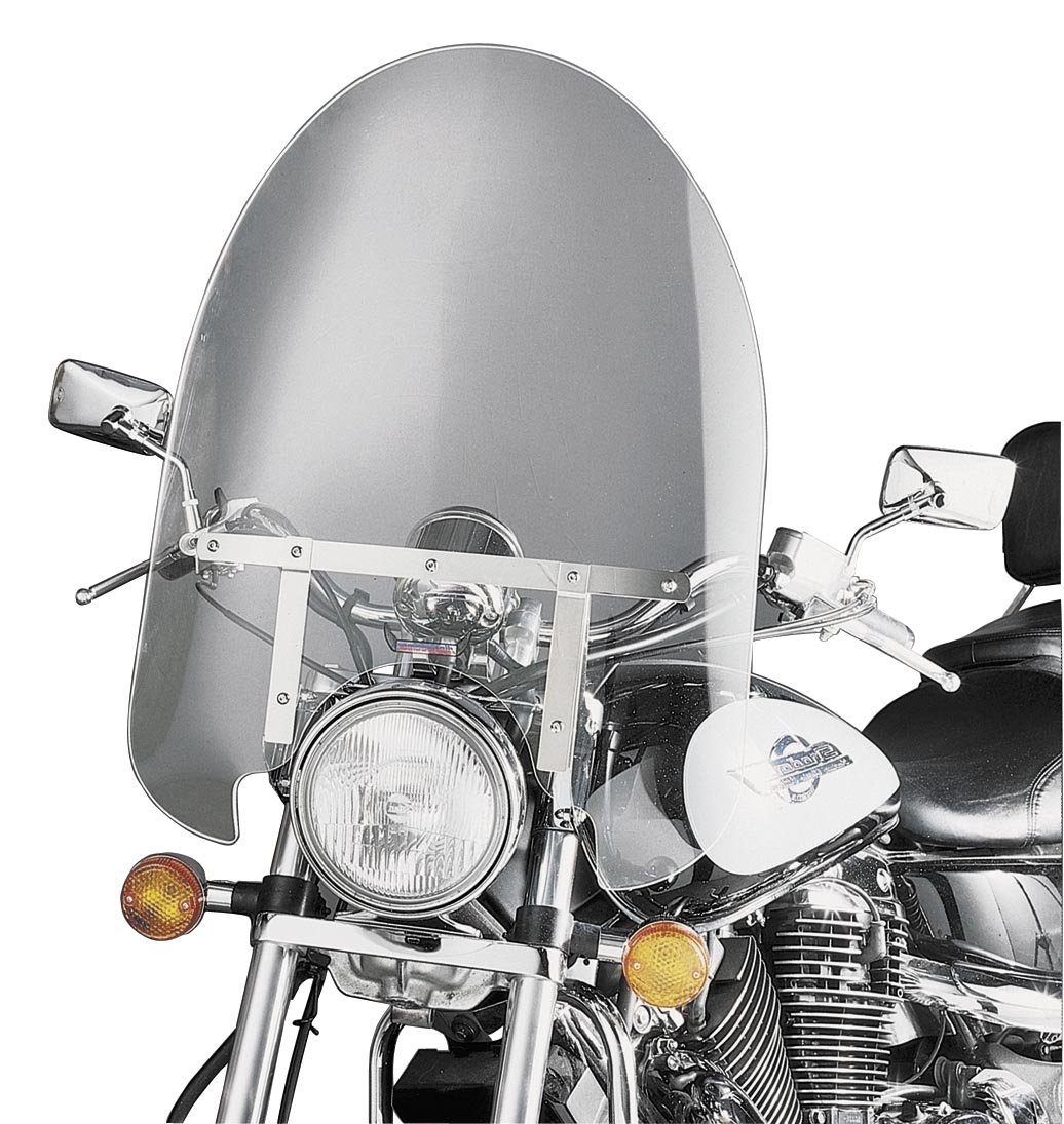 Slip Streamer SS-30 23in Width Classic Windshield for Tapered Fork Motorcycles, 22"