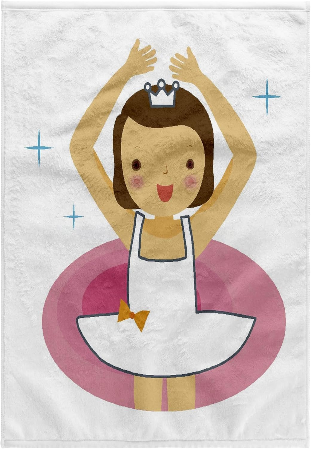 3dRose I Love Dance 22x30 Bath Hand Pool Towel