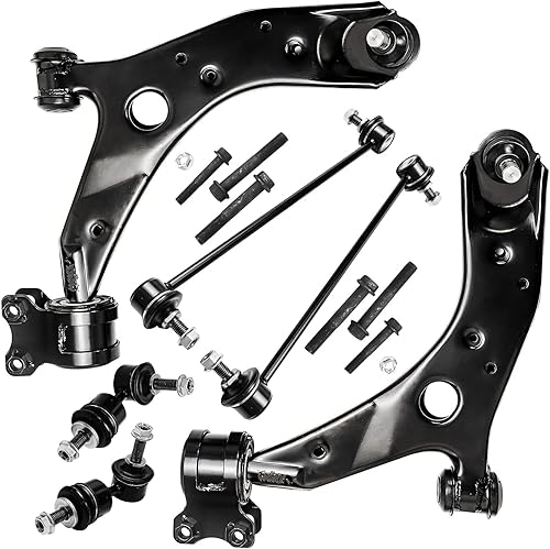 Detroit Axle - Kit de brazos de control delanteros de 6 piezas para Mazda 3 2004-2009, 2009 3 Sport, 2006-2015 5, 2 brazos de control inferiores, 4