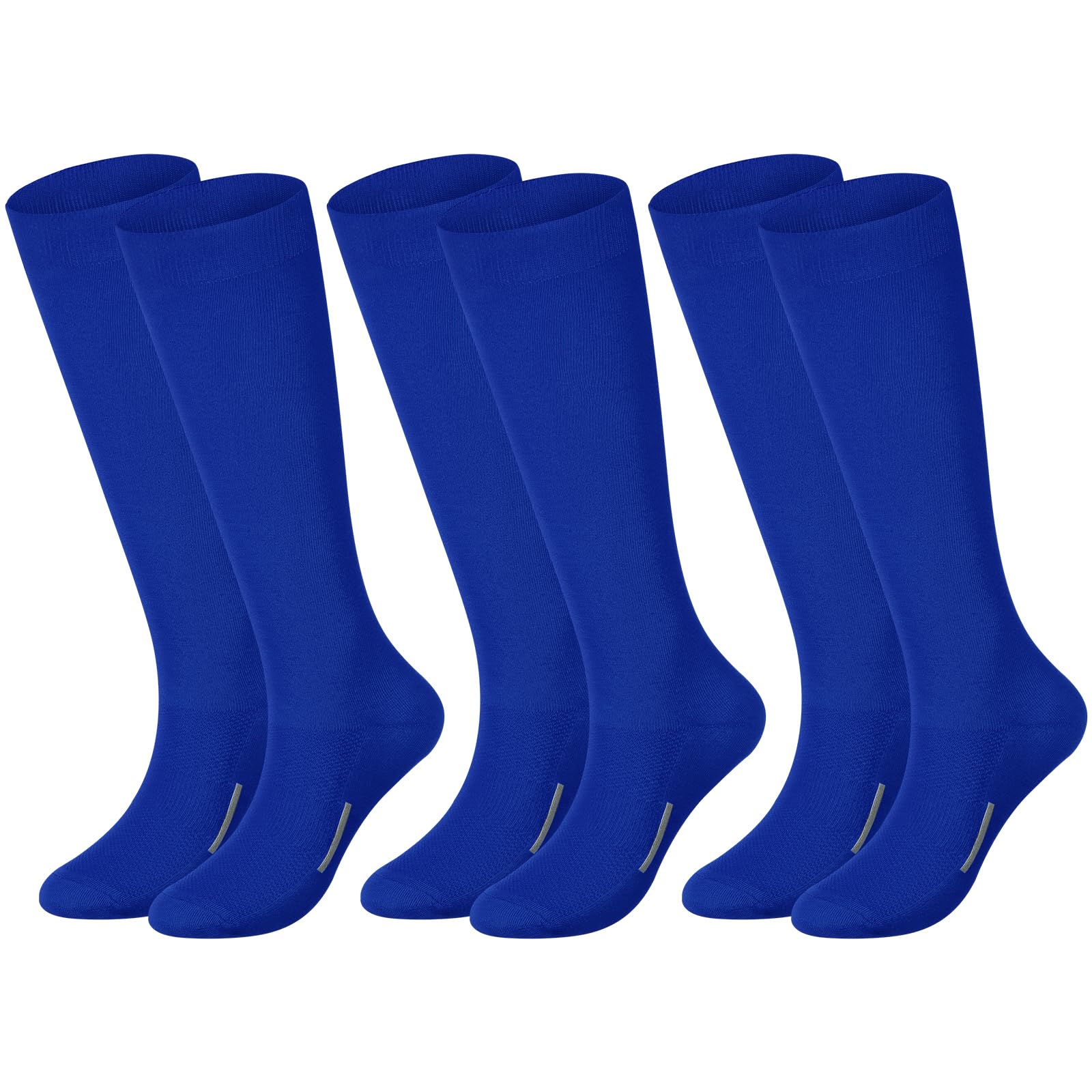 Haysandy 3 Pairs Baseball Socks Bulk Softball Youth