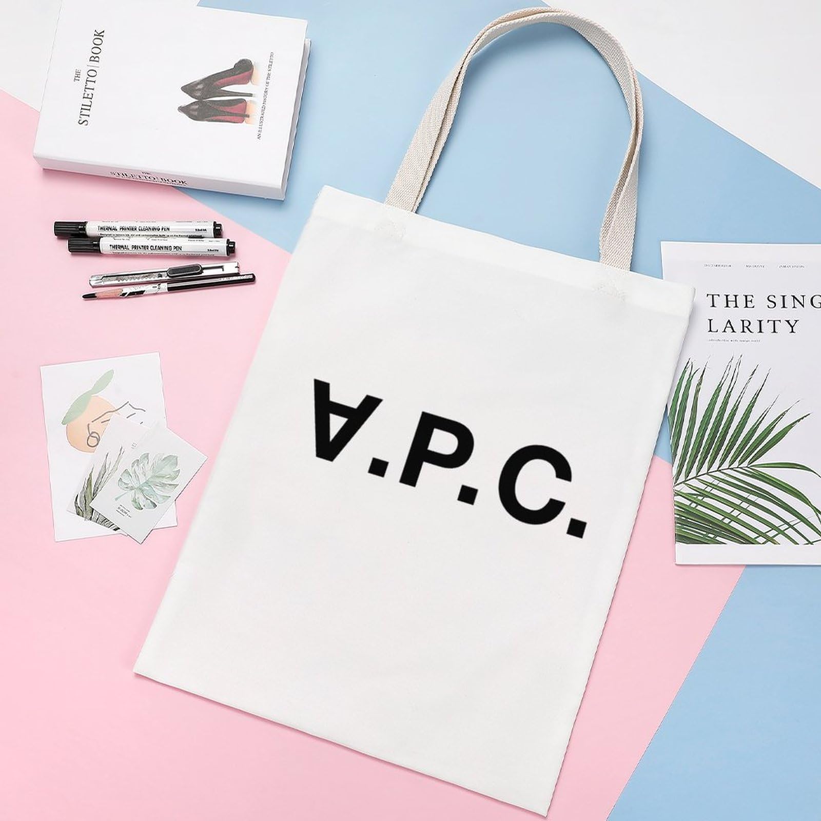 Amazon.co.jp: トートバッグ 2022年 春夏 A.P.C. VPC BLANC F 