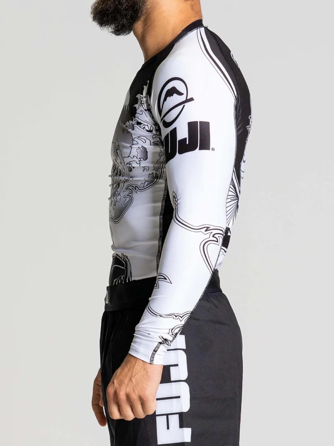 FUJI Sakana Long-Sleeved Rashguard, BJJ Rashguard for Men and Women - Image 4