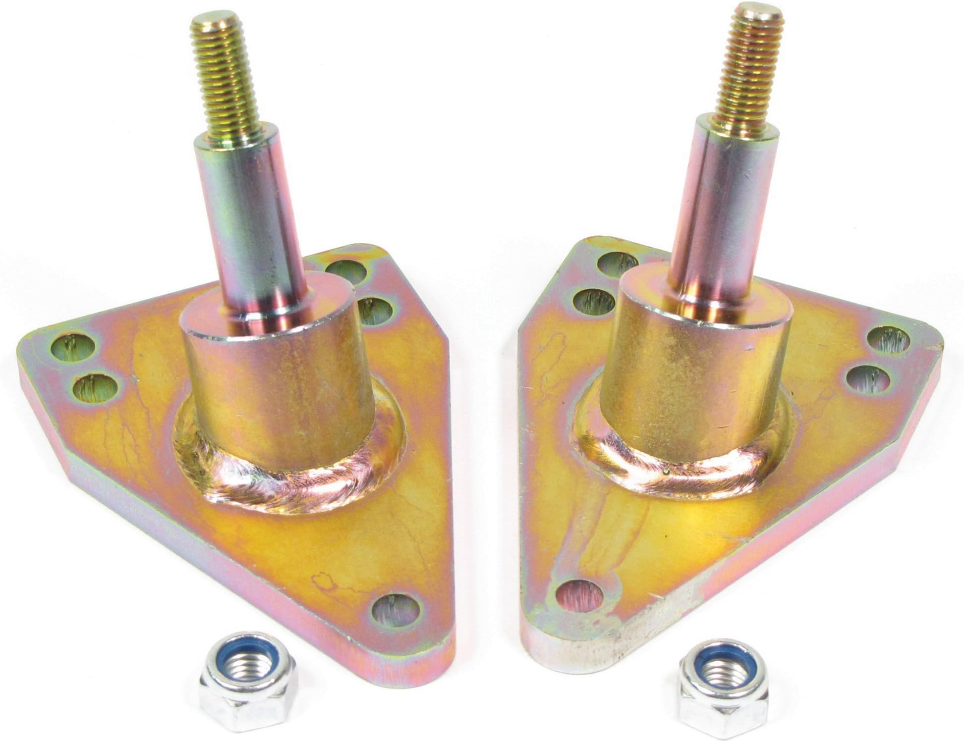 Terrafirma Set of 2 Lowered Rear Top Shock Mounts NRC7981 TF512 for Land Rover Defender 90, Discovery 1, and Range Rover Classic