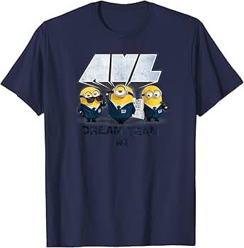 Amazon.com: Minions Despicable Me 4 AVL Dream Team T-Shirt