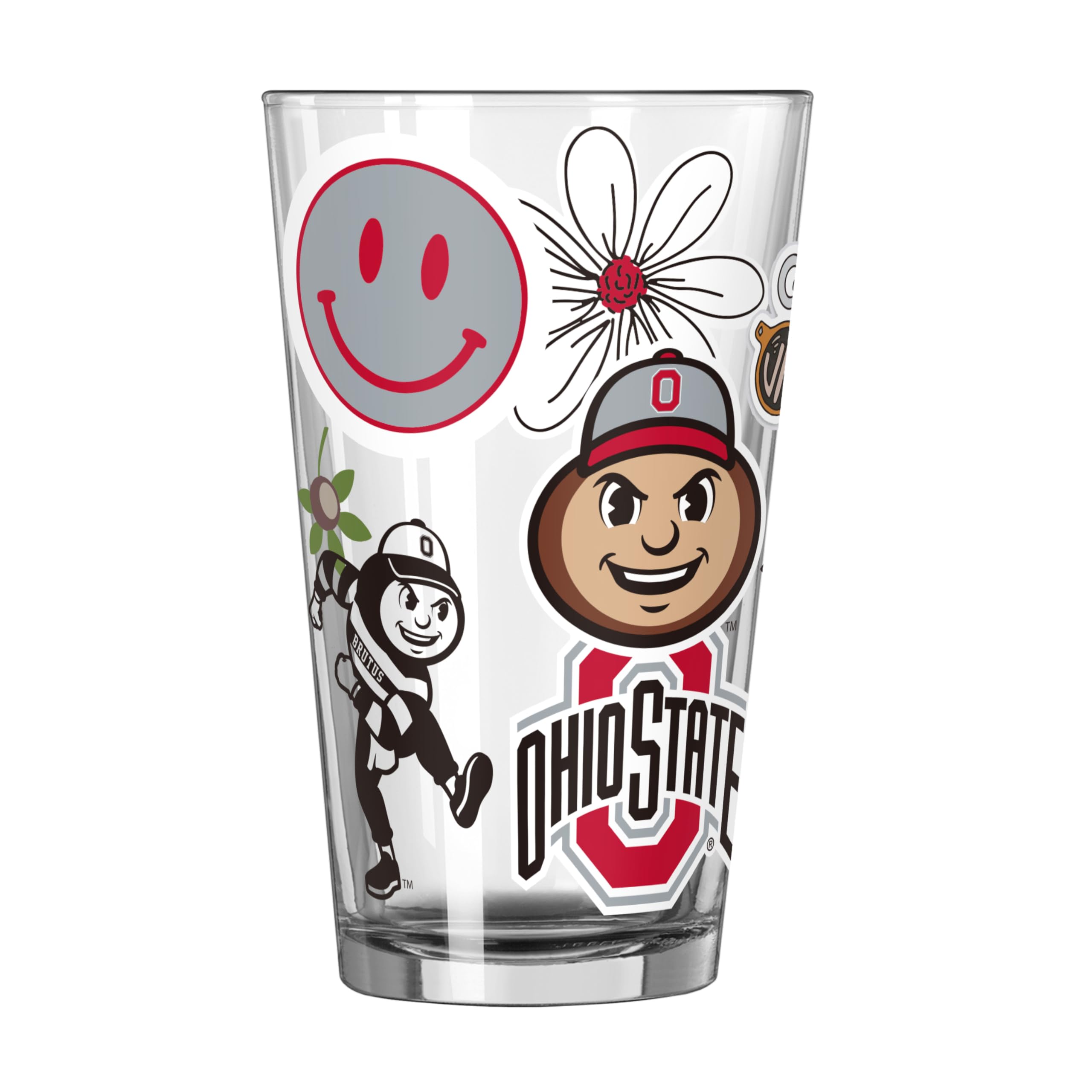 Miami Hurricanes Pint Glass - NCAA Champion Design -16