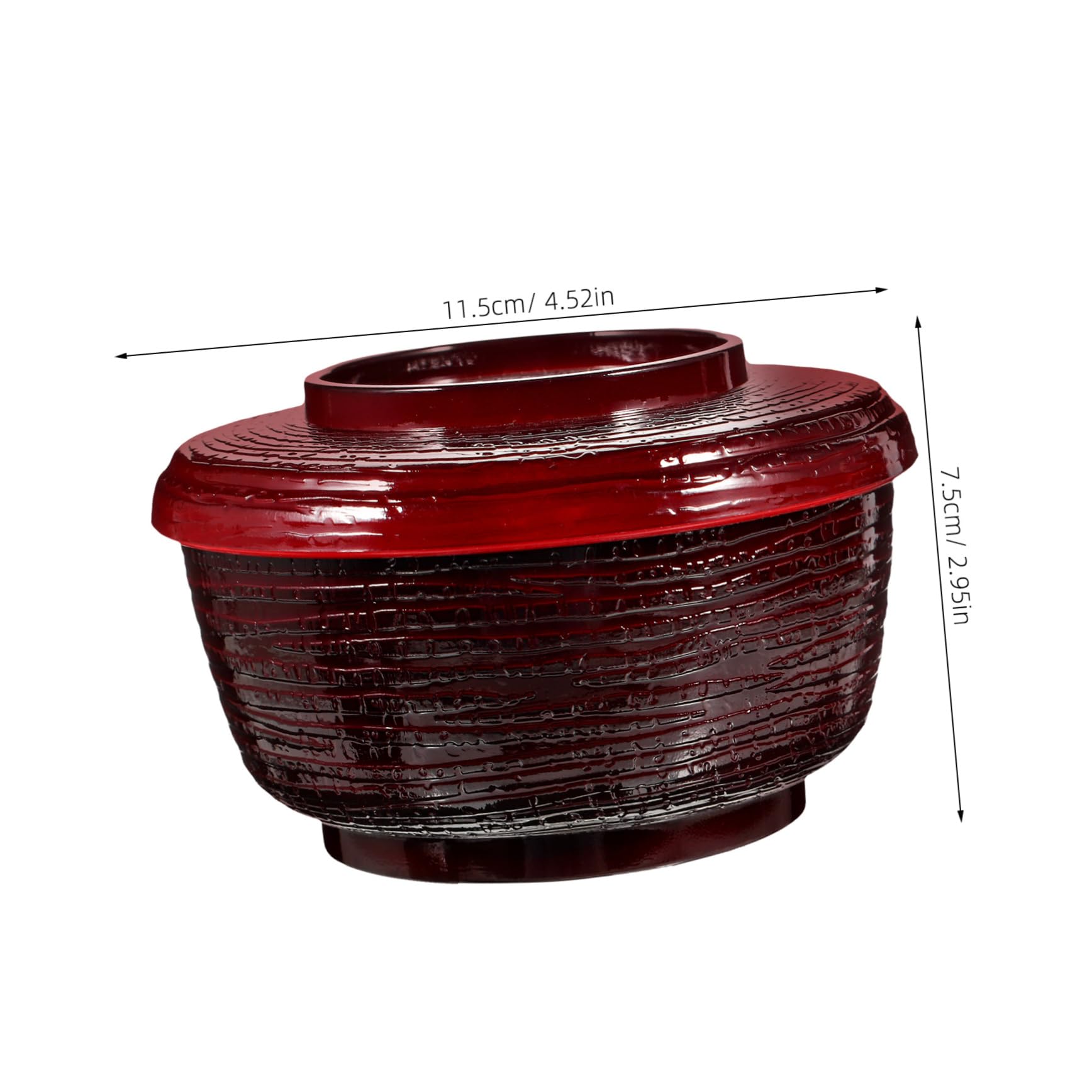 Garneck Japanese Rice Bowl Simple Stylish Design for Udon Noodles Soups and Snacks High Temperature Material for Home and Parties Elegant Asian Aesthetic