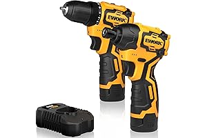Compact Cordless EKC - 12BLA Drill and Impact Driver Kit