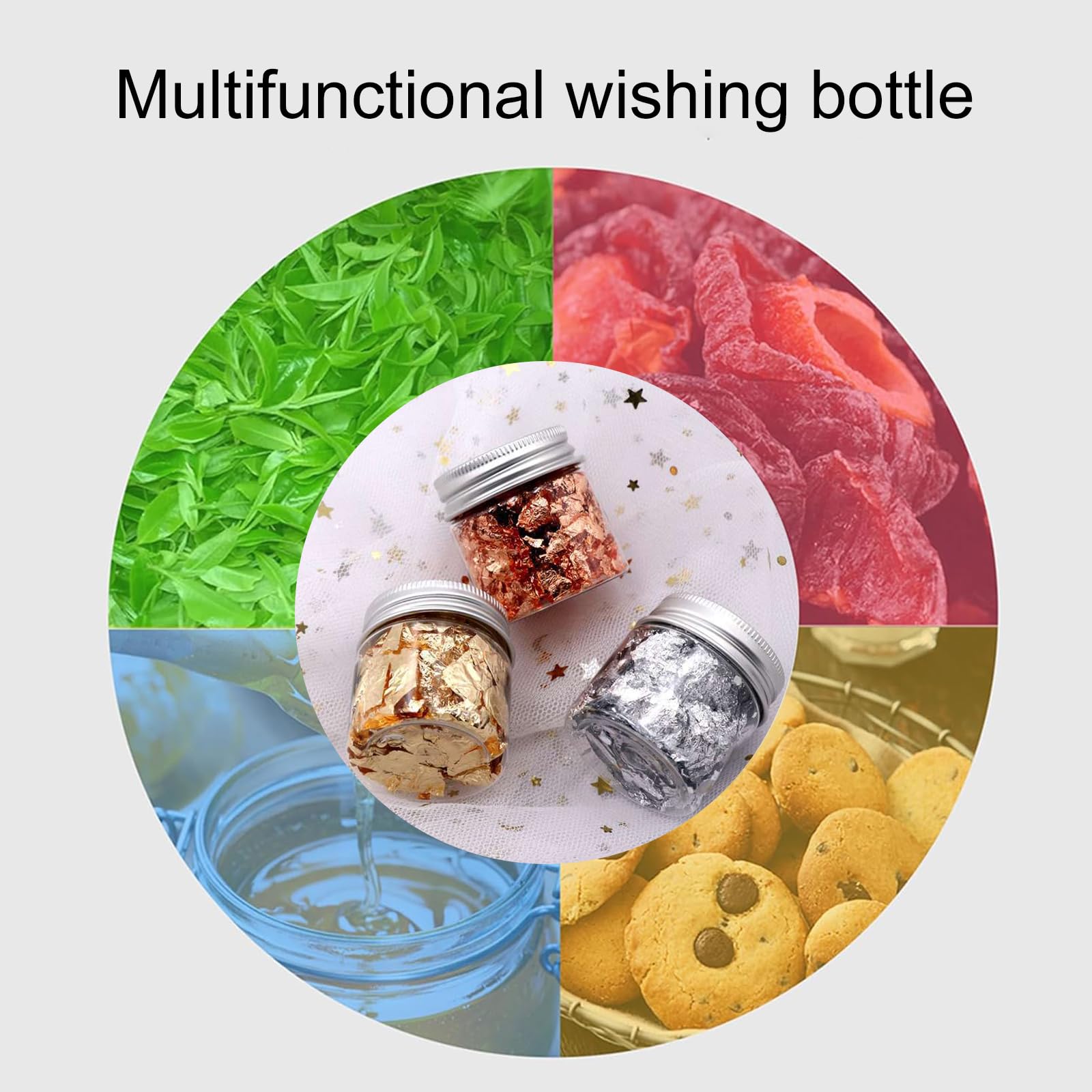 Kleine Glasflasche, Reagenzglas, 20 Stück 20ml kleine Glasflasche Glas Reagenzgläser, Reagenzgläser mit Schraubverschluss, Flaschen Kleine Glasflaschen zum Befüllen, für Süßigkeiten, Labor, Blume