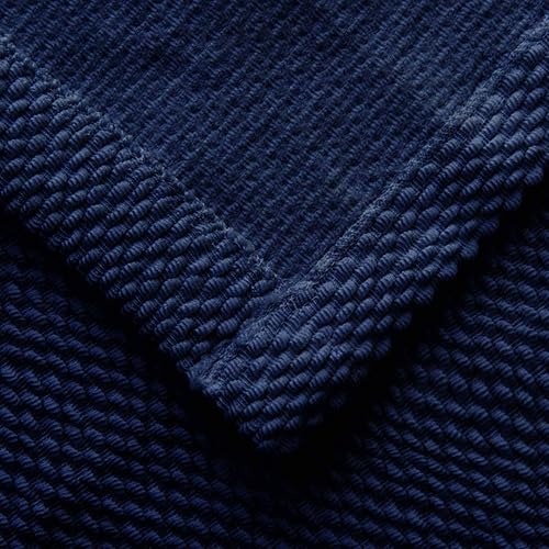 Miniatura 5 de TVPFM Funda elástica para reposabrazos de sofá, funda protectora de muebles para sofá, silla, sillón reclinable, juego de 2, color azul marino