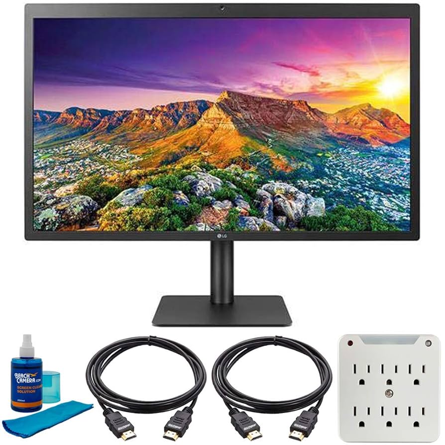 LG 27MD5KL-B 27-inch IPS Ultrafine 5K Monitor (2017) Pacote