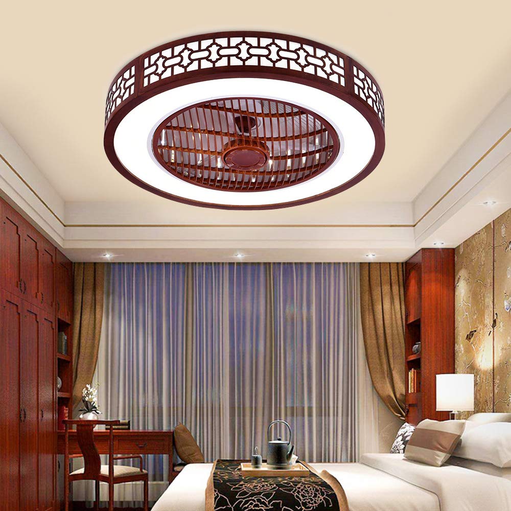 Buy WUPYI Ceiling Fan with Lights,Modern Ceiling Fan Chandelier