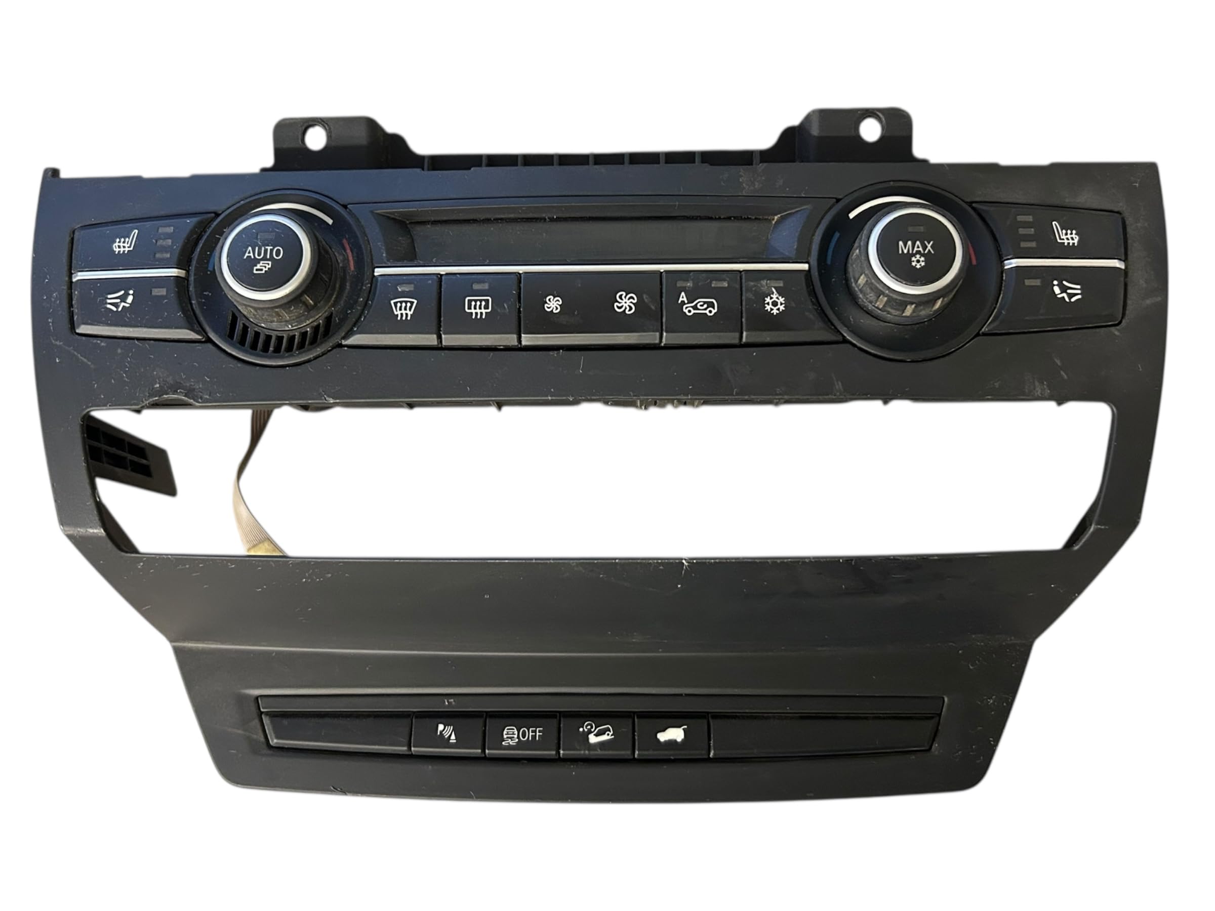 2007-2008-2009-2010-2011-2012-2013 Compatible With BMW X5 X5M Climate Control Accessory Panel OEM 9310449-01 Used