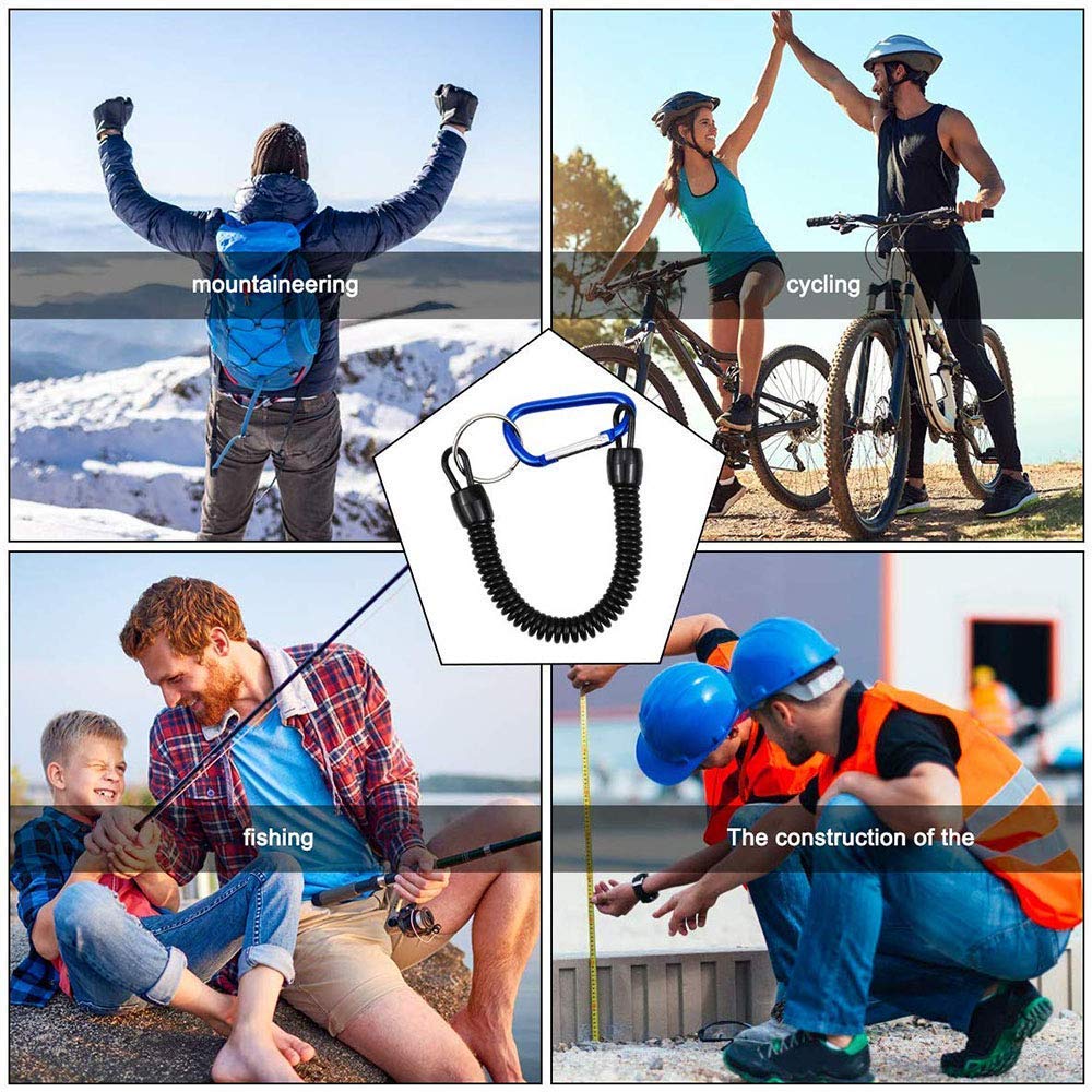 Cordino Corto Nero Con Gancio Ovale Staccabile Per Portachiavi E Accessori - Foto 7