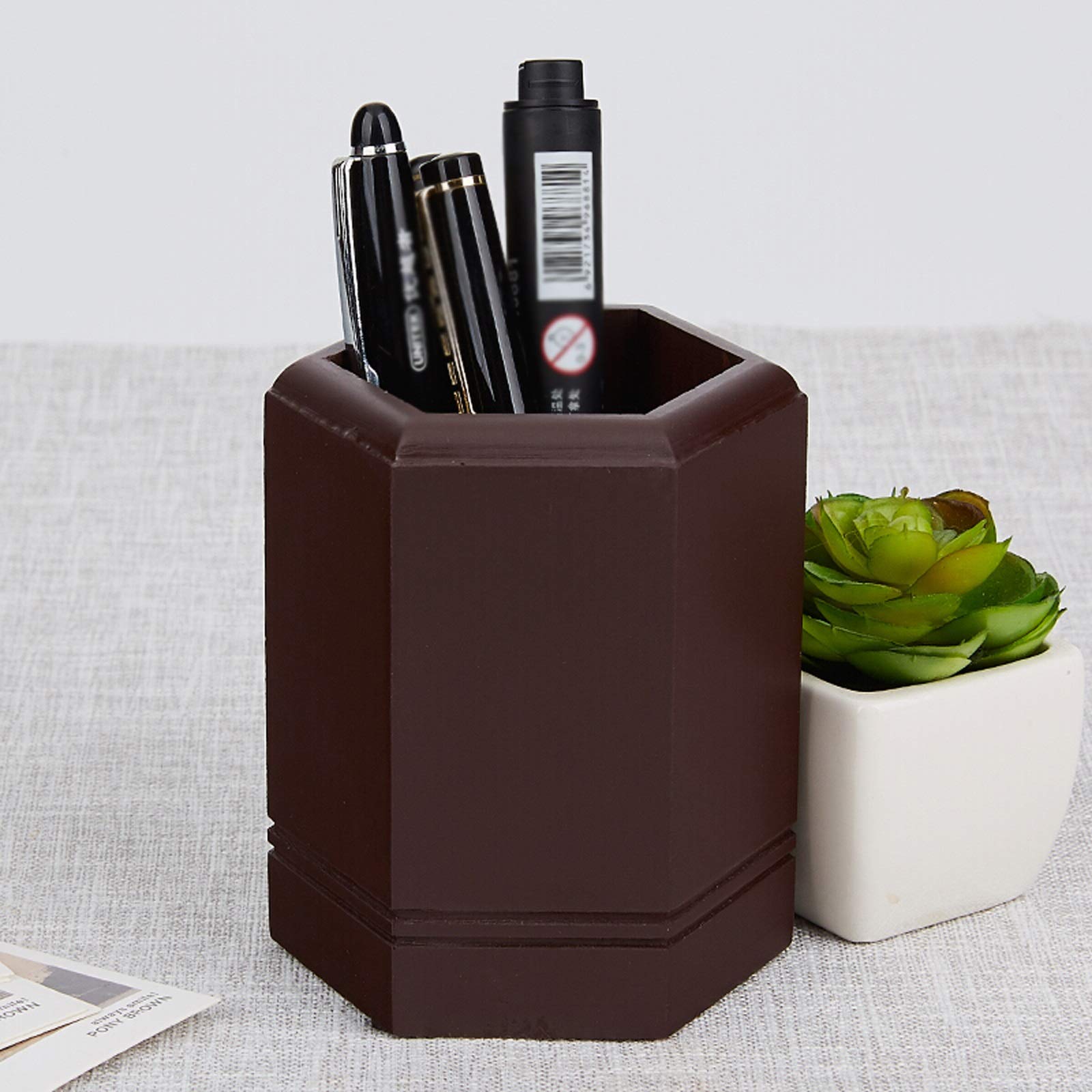Porte Stylo Fashion Creative Desk Pen Pan Multi use Utilisez Centre-crayon Bureau Bureau Bureau Bureau Organisateur Conteneur de crayon utilisé pour l'école de bureau et la maison Porte-crayon de Bure