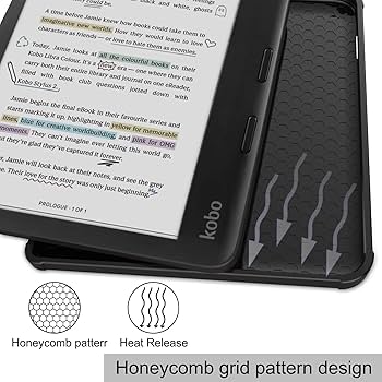 Kobo Libra Colour 本体(箱あり) + カバー Amazon.co.jp: 【FENUSL】対応KOBO Libra Colourケースほご