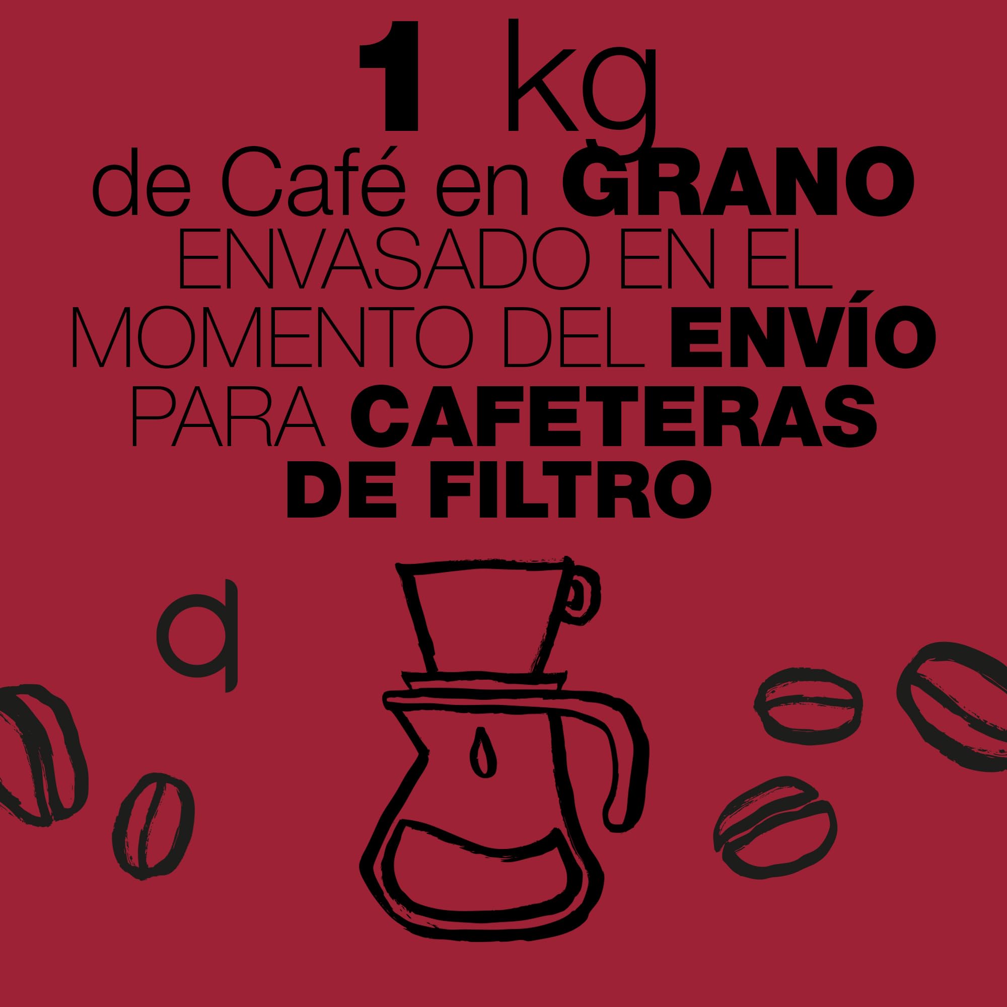 CAFÉ SIN INTERMEDIARIOS - 100% Colombia - Flor de Mayo - Ideal para tomar solo - Intensidad de sabor Media - Recién tostado y envasado - 1 kg MOLIDO para cafeteras Exprés