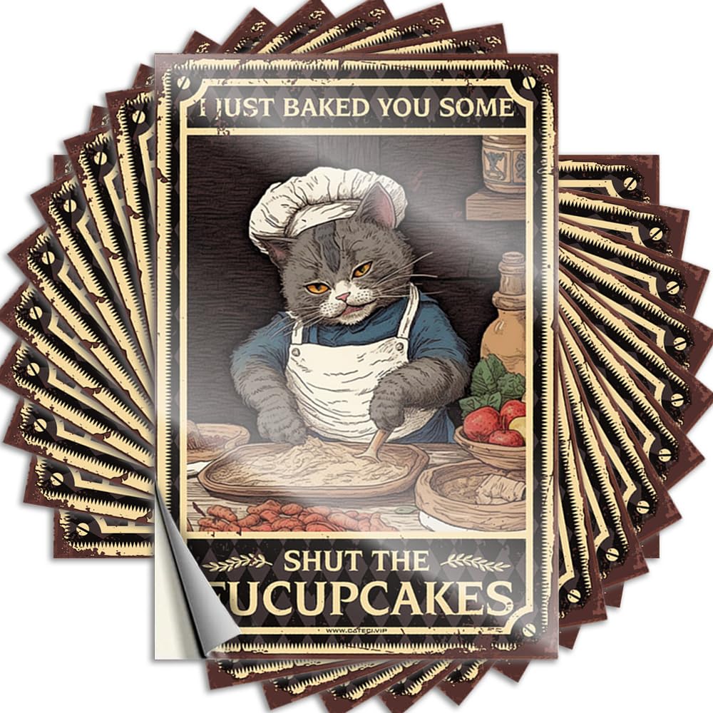 Tattoos Book Boys Bedroom Accessories Ideas Cat Kitty I Just Baked You Some Cakes - No Residue Decals for Surf(12X18CM)
