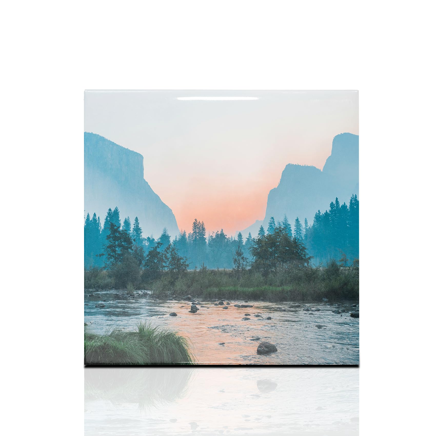 Piastrelle In Ceramica Per Sublimazione 10,2x10,2 Cm - Confezione Da 8 Pezzi - Foto 6