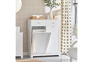 Haotian BZR33-W: The Tilt-Out Laundry Hamper Revolutionizing Bathroom Storage