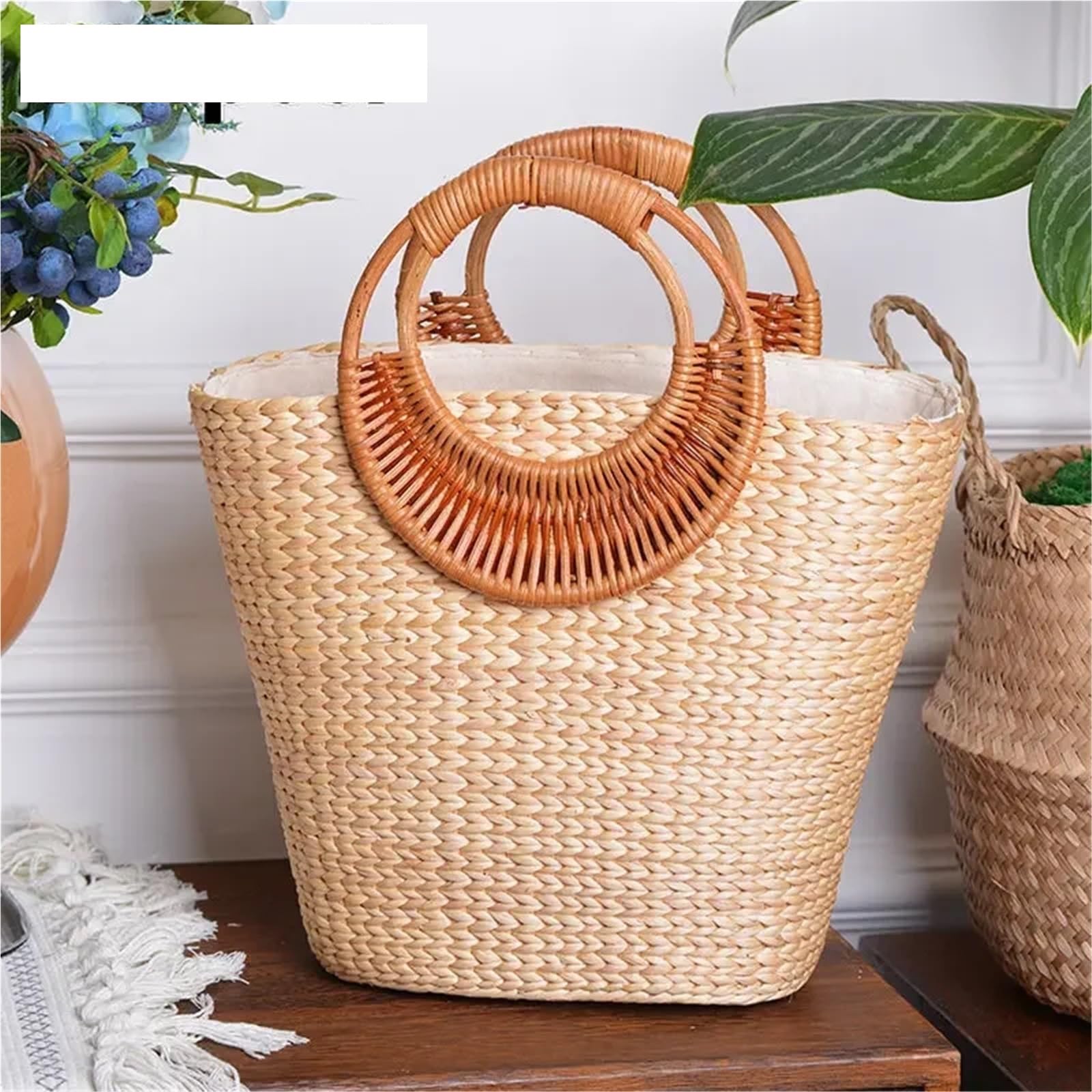 MRKU Asa de Madera para Bolso, Accesorios para Bolsos, Manualidades, Bricolaje, 2 Piezas, 15 cm, Anillos Hechos a Mano, Soportes de Costura, Marco para Bolso
