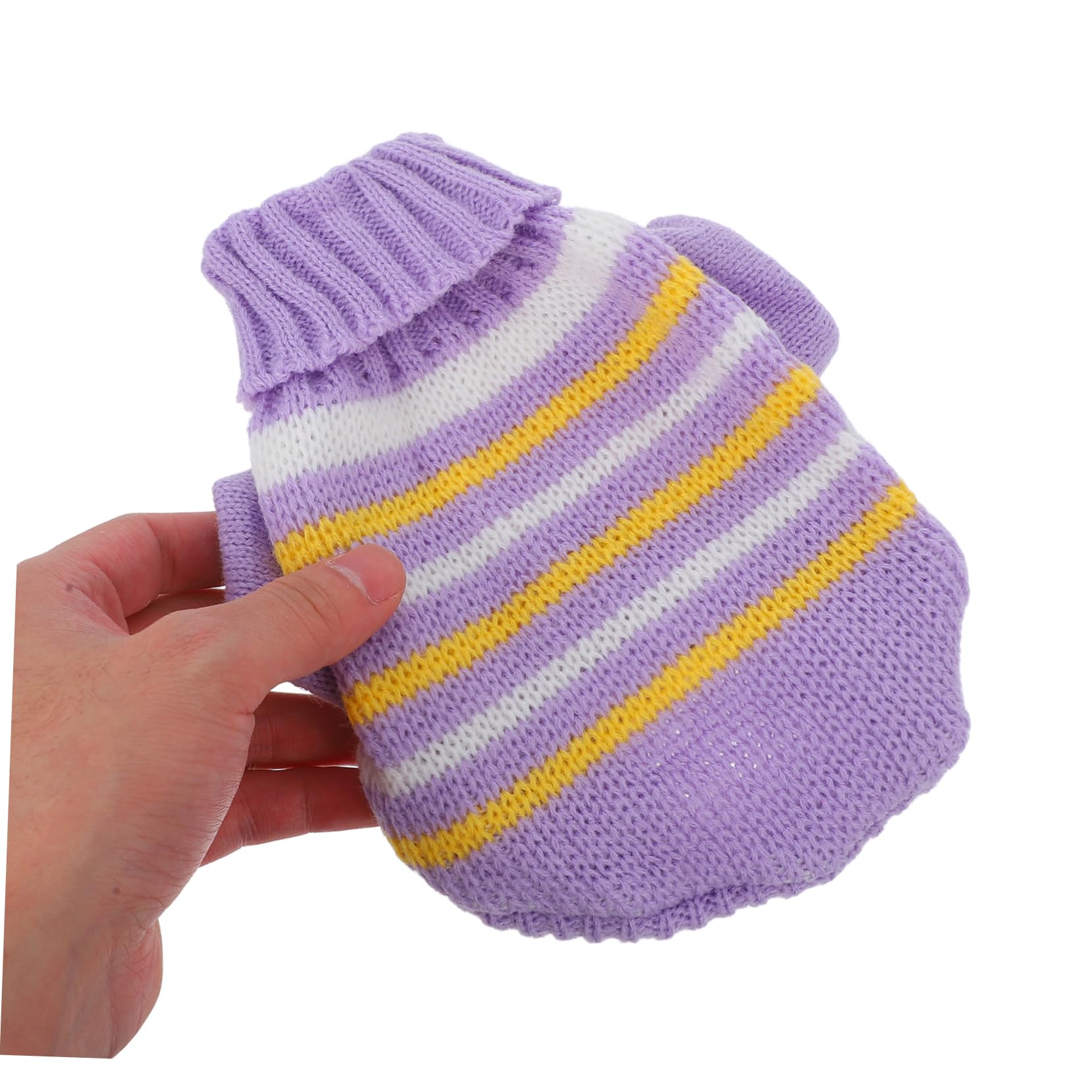 HMJGDHX Haustier-Katzenpullover, gestrickte Winterkleidung für Katzen und kleine Hunde, Weihnachts-Outfit, Bekleidung, kleines Welpenkleid