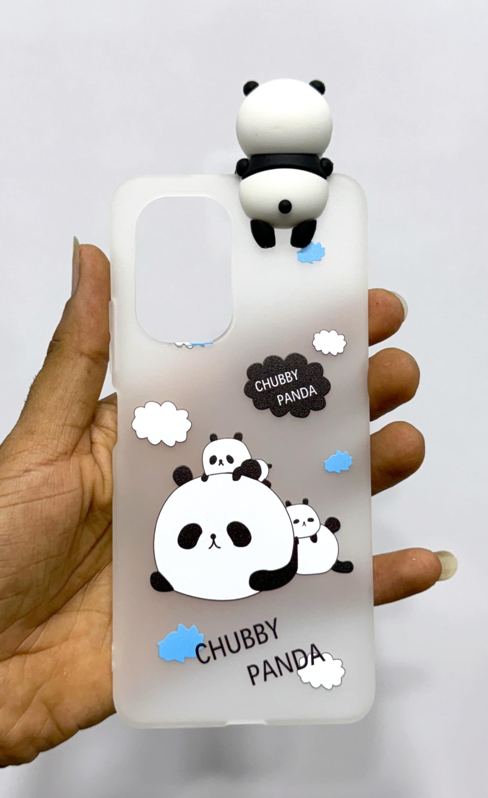 Radha Soft Silicone Chubby Panda Printed Back Cover for Mi 11X Pro 5G with 3D Toy (Matte White) (B0D8T8JMPX) Amazon Price History, Amazon Price Tracker